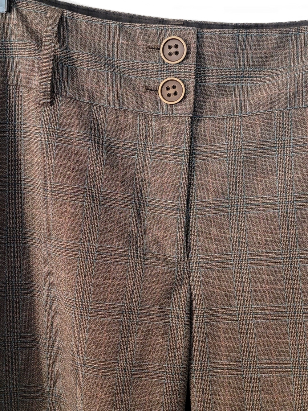 Lane Bryant Brown Plaid Blazer and Pants Set Size 20 - Picture 12 of 16